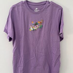 Nike Purple Short Sleeve Tee